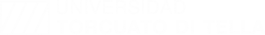 Logo UTDT blanco