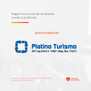 Bienvenido Platino Turismo a Fundación del Tucumán