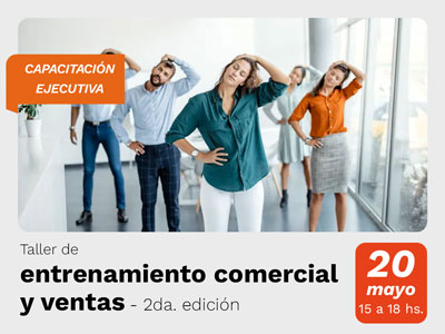 Taller de entrenamiento comercial y ventas 2